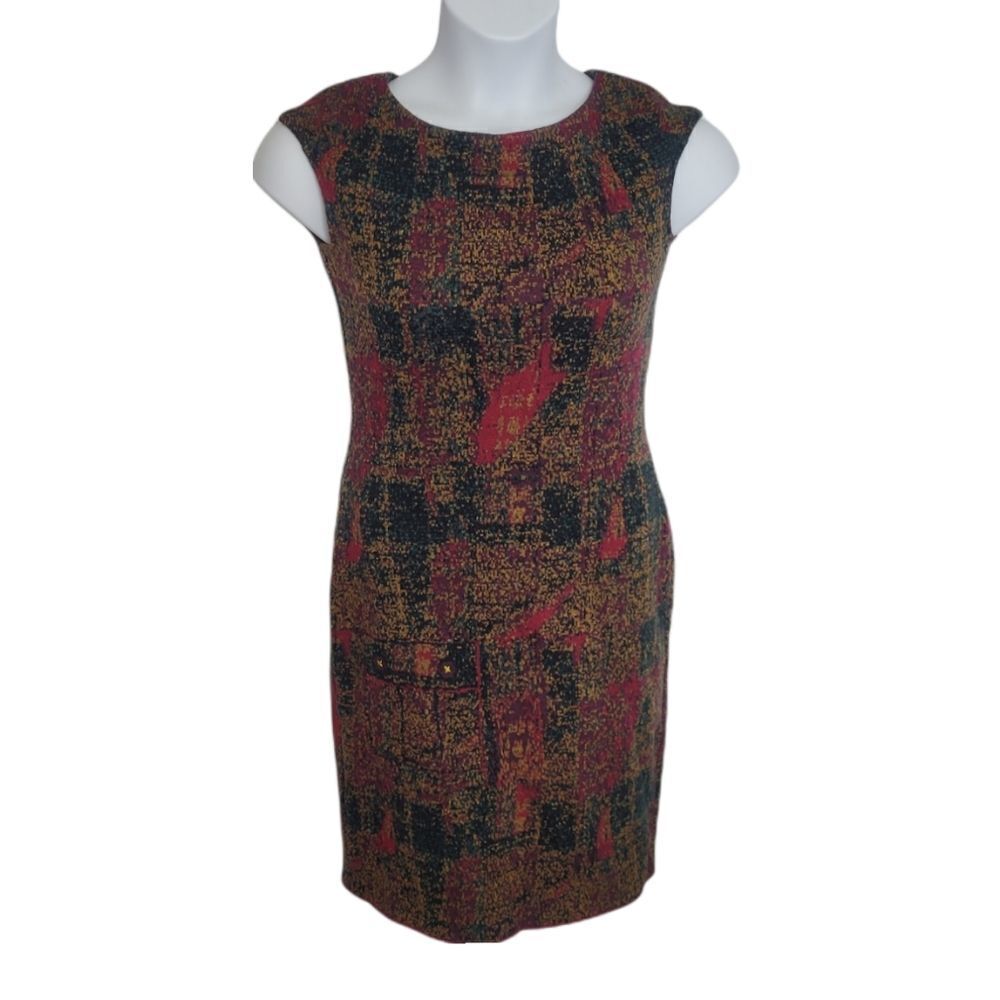 CATHERINE ANDRE dress limited‎ edition wool blend sleeveless sweater S